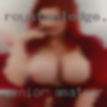 Senior amateur couple swapping